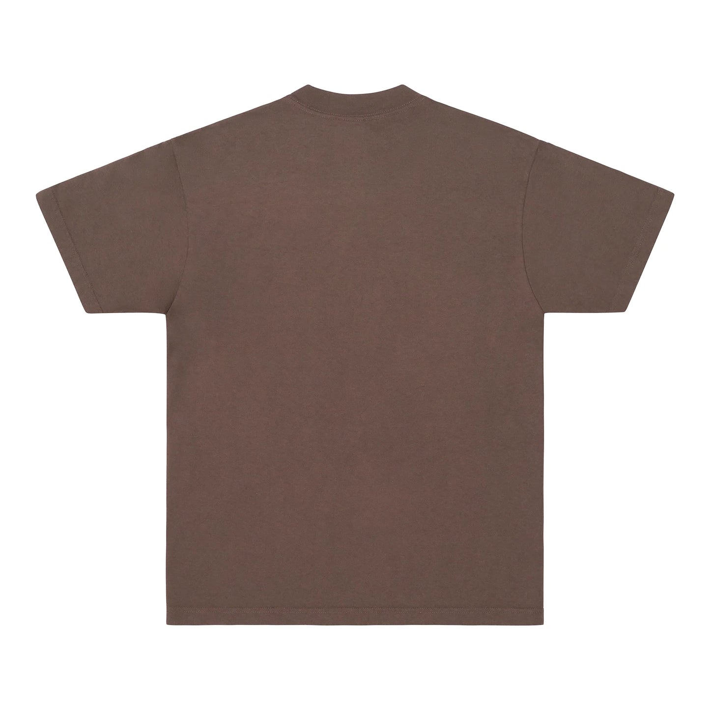 TEETH MASK 6 TITAN EYES TEETHED T-SHIRT BROWN