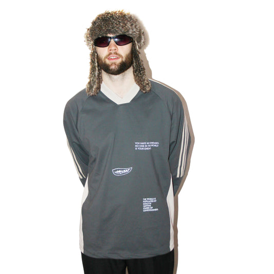 I HAVE NO ENEMIES JERSEY GREY