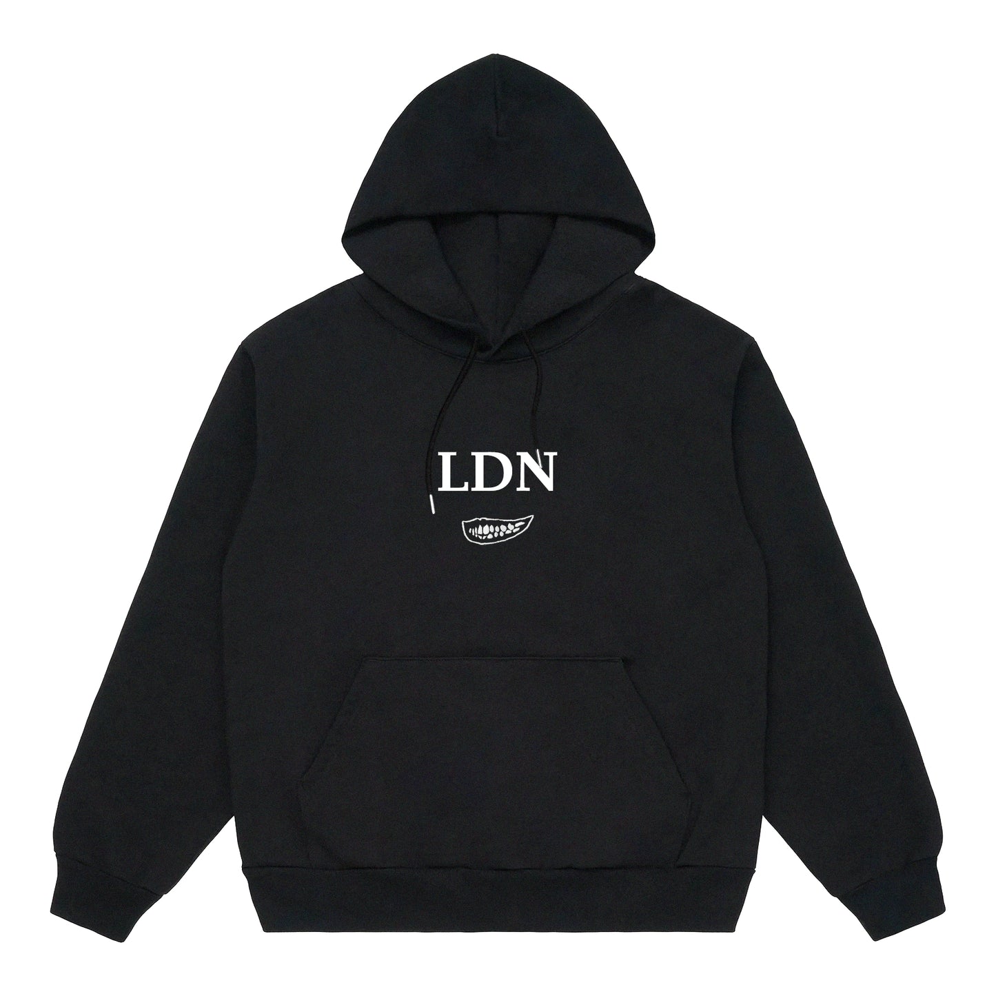 LDN 4 TEETH HOODIE BLACK