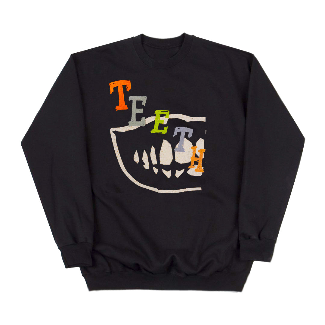 SIMPLE TEETH JUMPER BLACK
