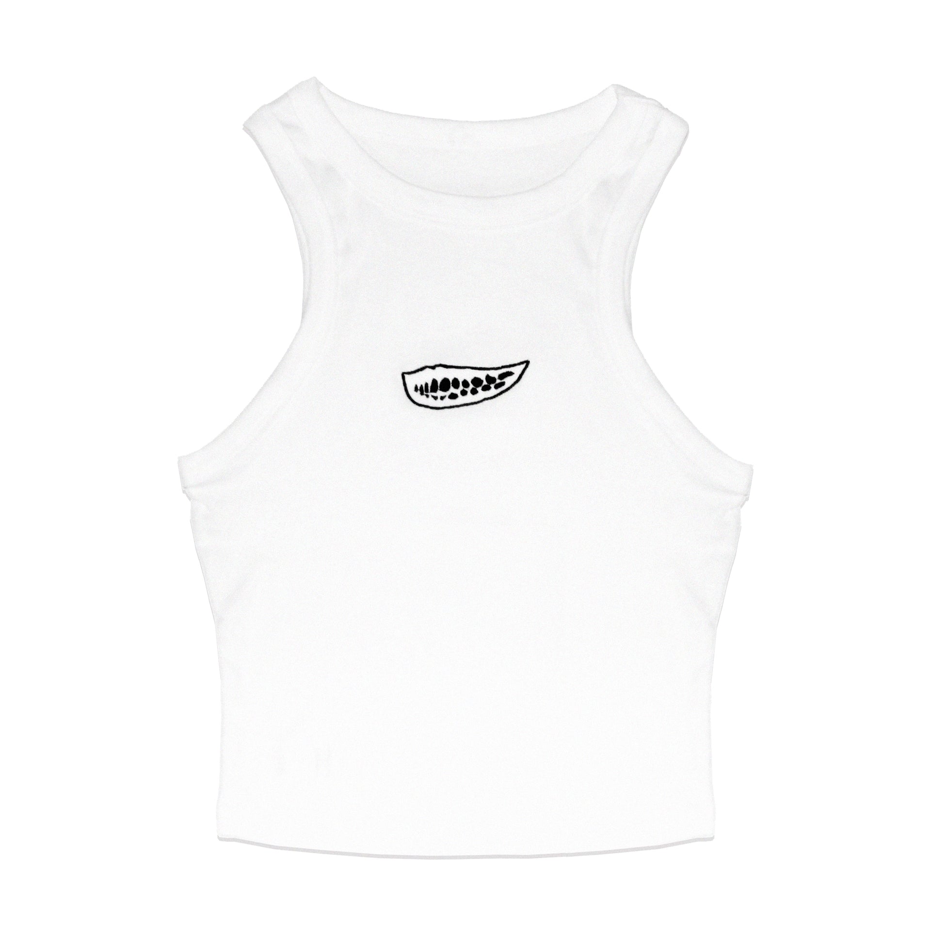 LOGO TANK TOP WHITE – TEETH
