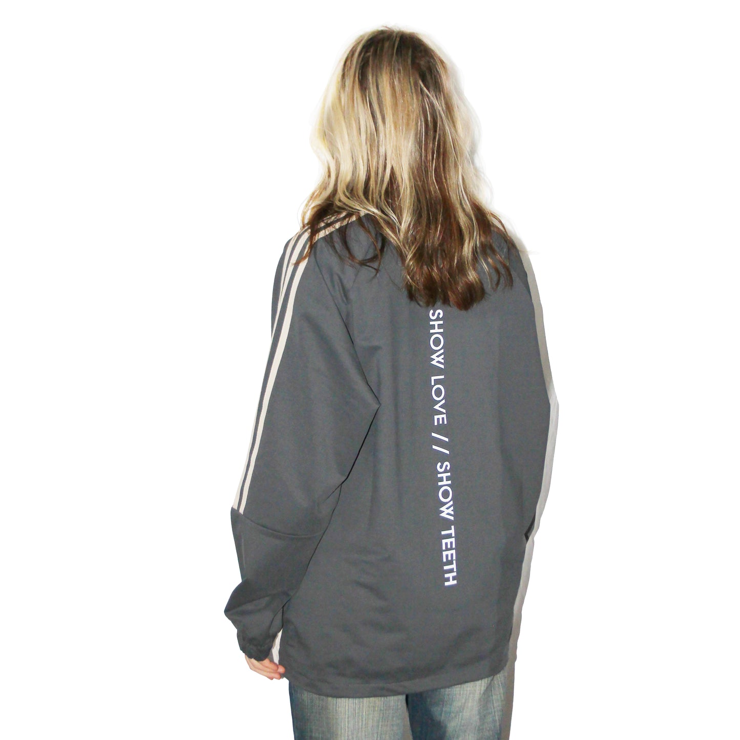 I HAVE NO ENEMIES JERSEY GREY
