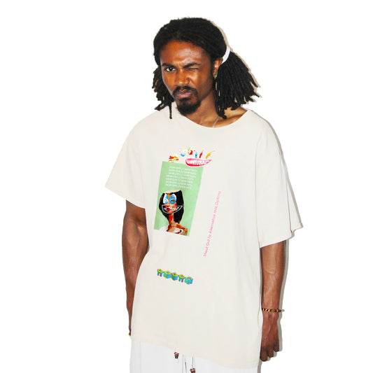 SCATTERED TEETH 3 T-SHIRT BEIGE