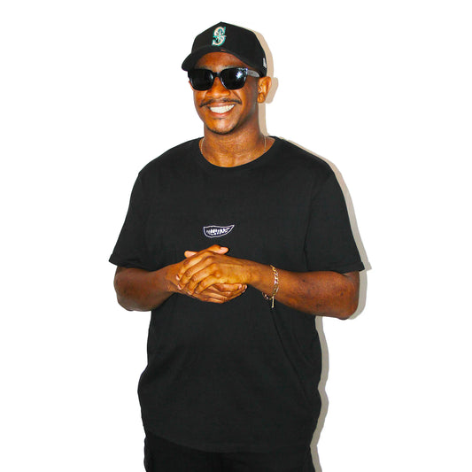 SKELETON TEETH LOGO T-SHIRT BLACK