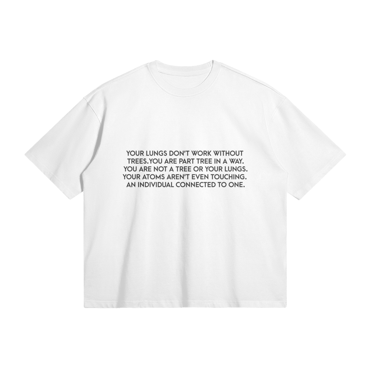 WE ARE ONE TEETH T-SHIRT WHITE