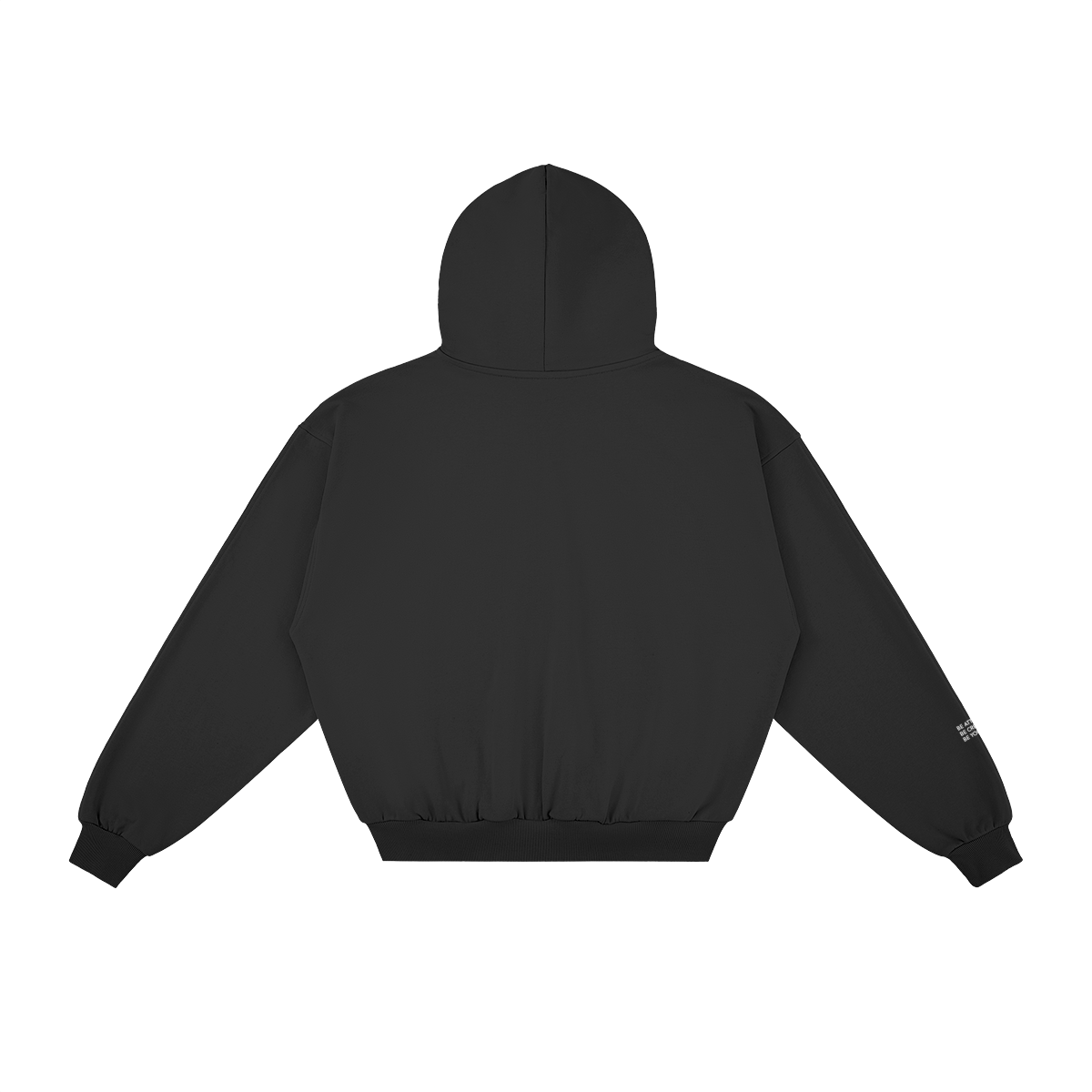 EVA'S RIBCAGE HOODIE BLACK