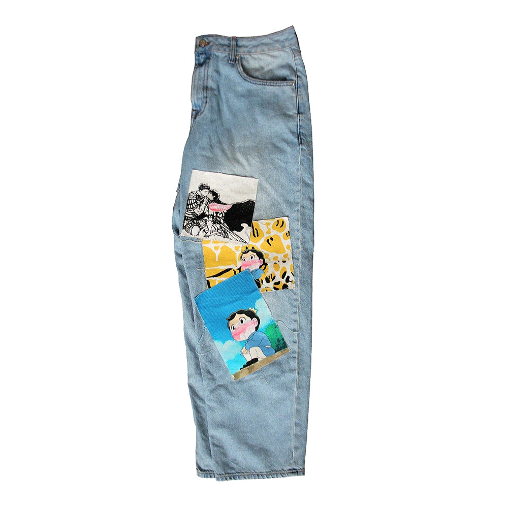 NERD PATCH 3 ONE OF ONE JEANS BLUE