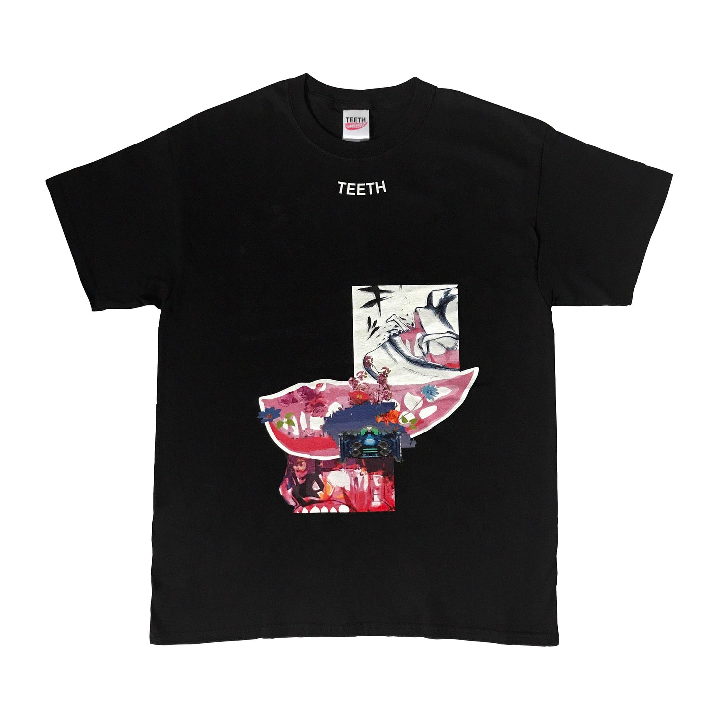 SCATTERED TEETH T-SHIRT BLACK