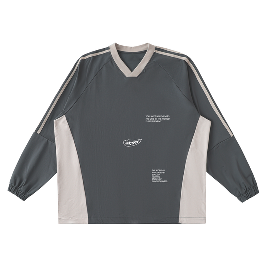 I HAVE NO ENEMIES JERSEY GREY