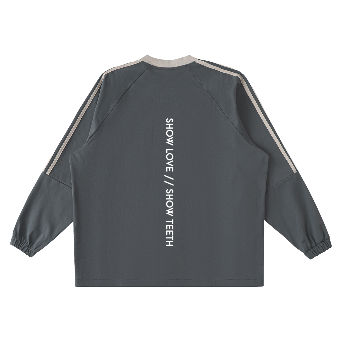 I HAVE NO ENEMIES JERSEY GREY
